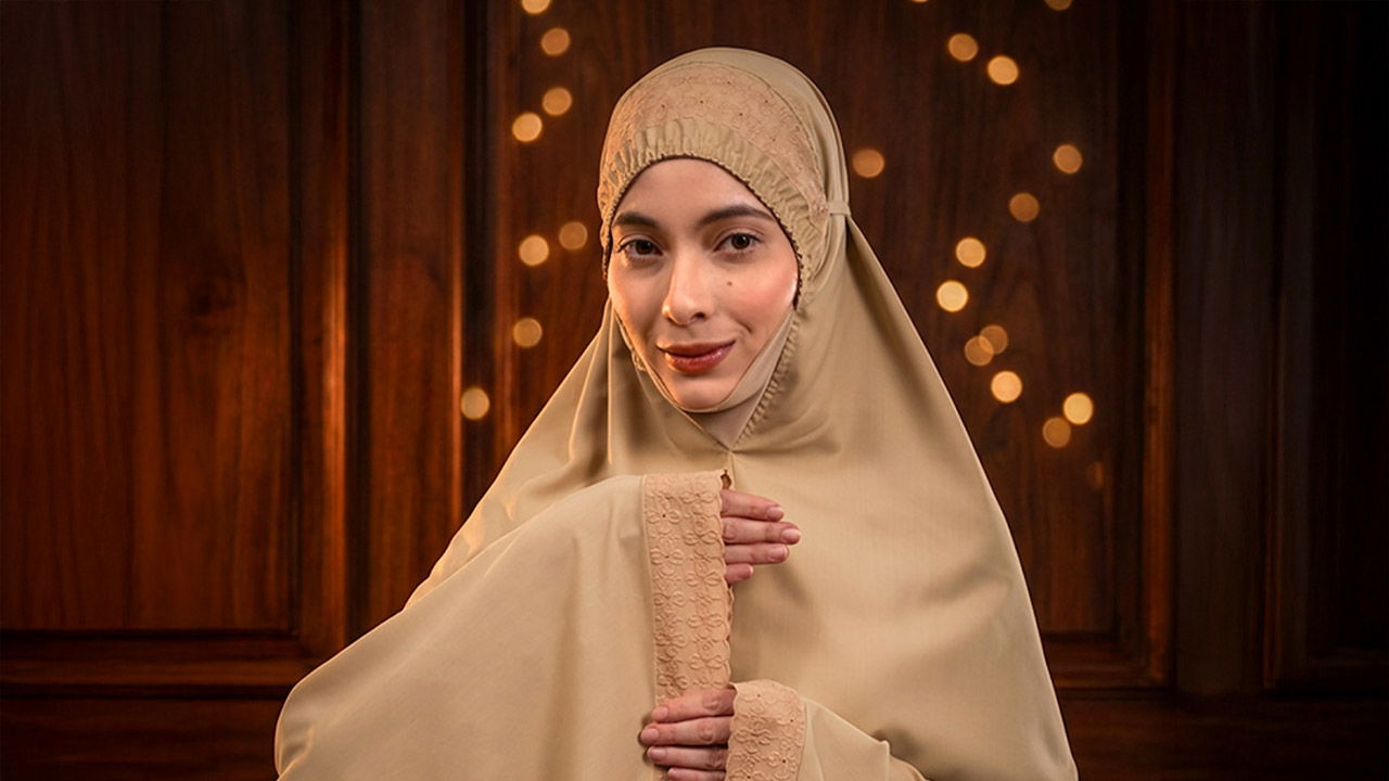 Telekung Siti Khadijah: Tekstur lembut berteknologi tinggi