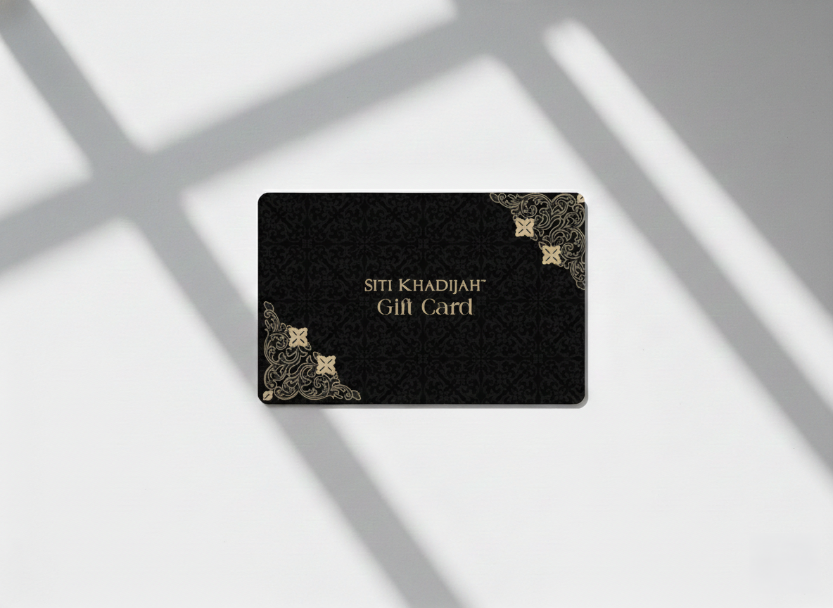 Siti Khadijah Exclusive Gift Card – Mushafe Edition