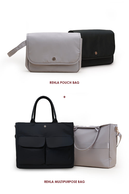 [Value Buy] Rehla Multipurpose Bag + Rehla Pouch Bag