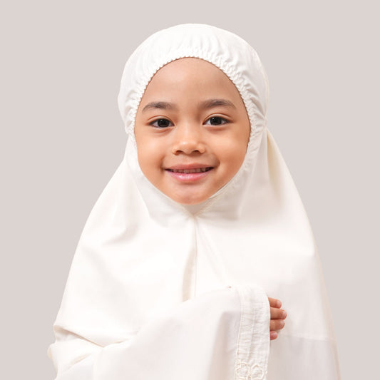 Telekung Broderie Sofeena Cilik