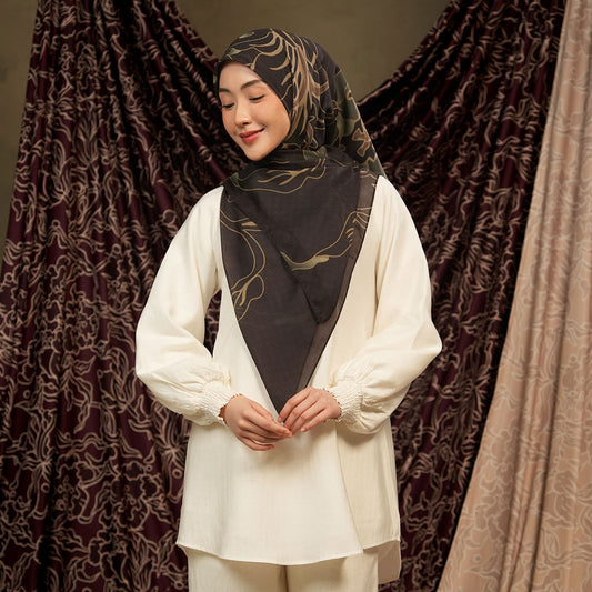 [Pre-Order] Embun Fajar Mekar Voile Square