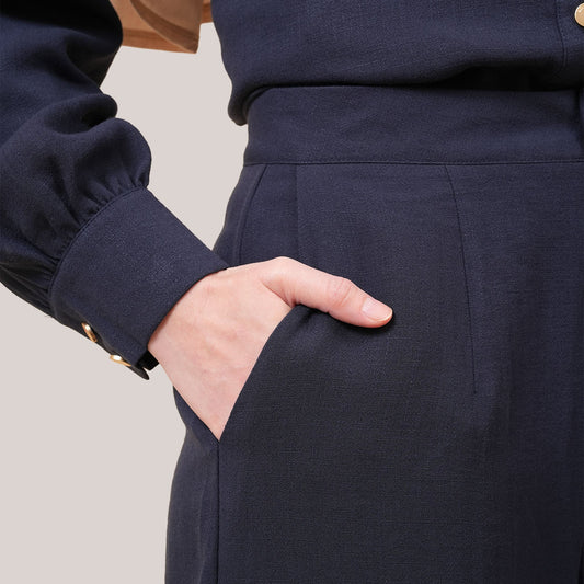 Solena Slub Pants