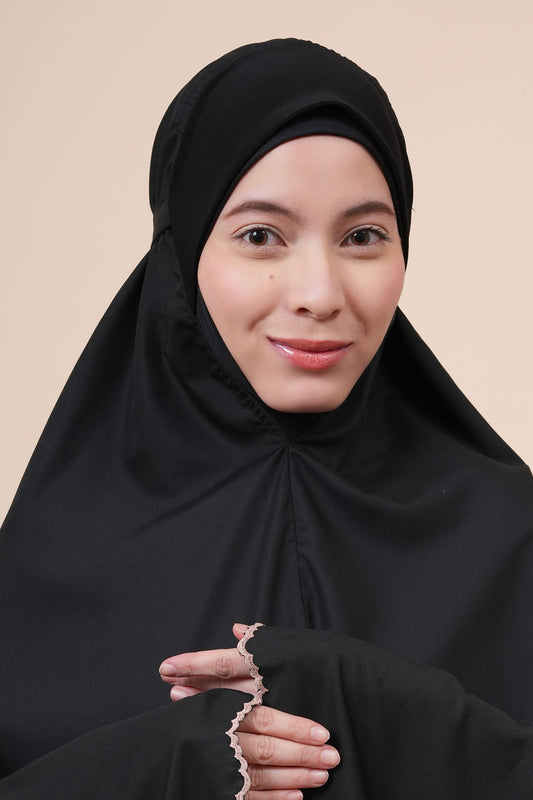 Telekung Maharani Broderie Zaima