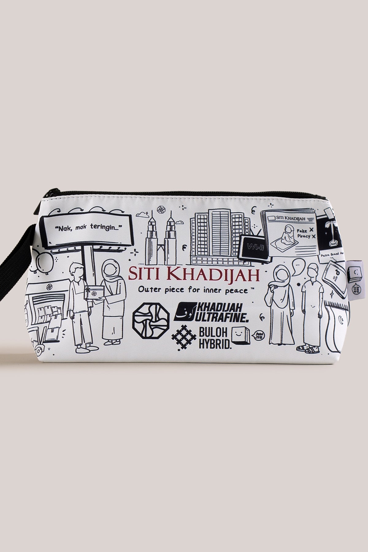 SK x Ann Jaafar Pouch Bag