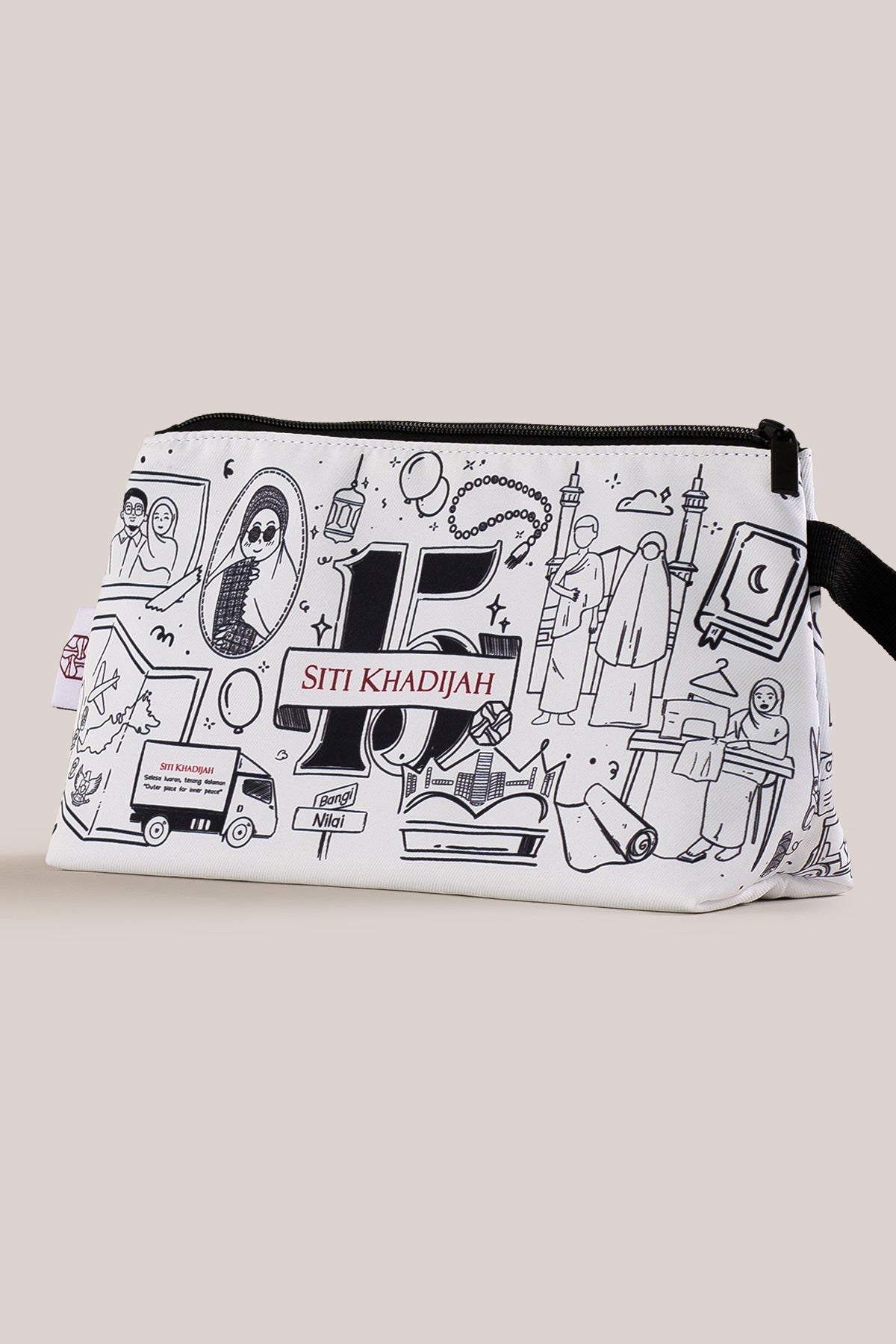 SK x Ann Jaafar Pouch Bag