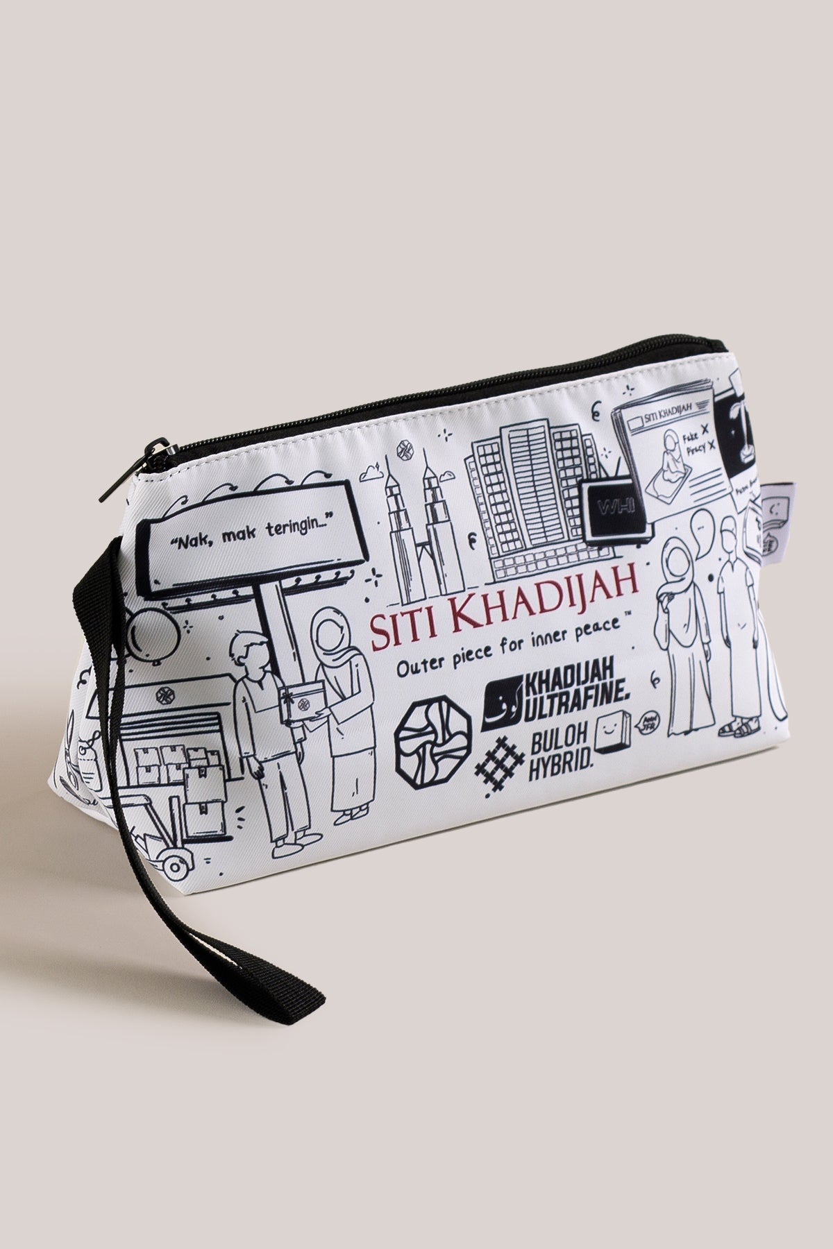 SK x Ann Jaafar Pouch Bag