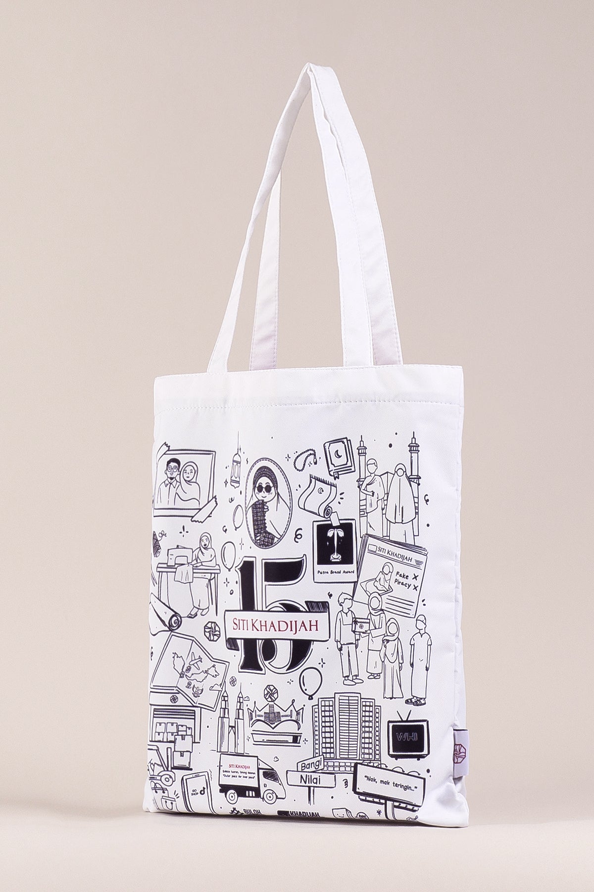 SK x Ann Jaafar Tote Bag