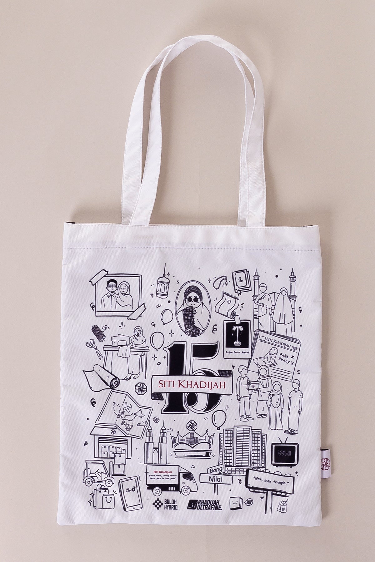 SK x Ann Jaafar Tote Bag