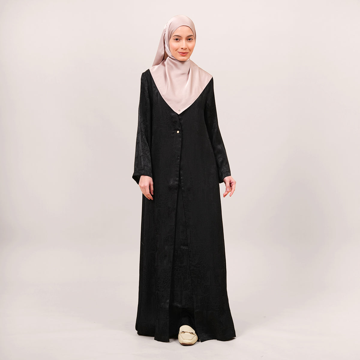 Layira Jacquard Abaya