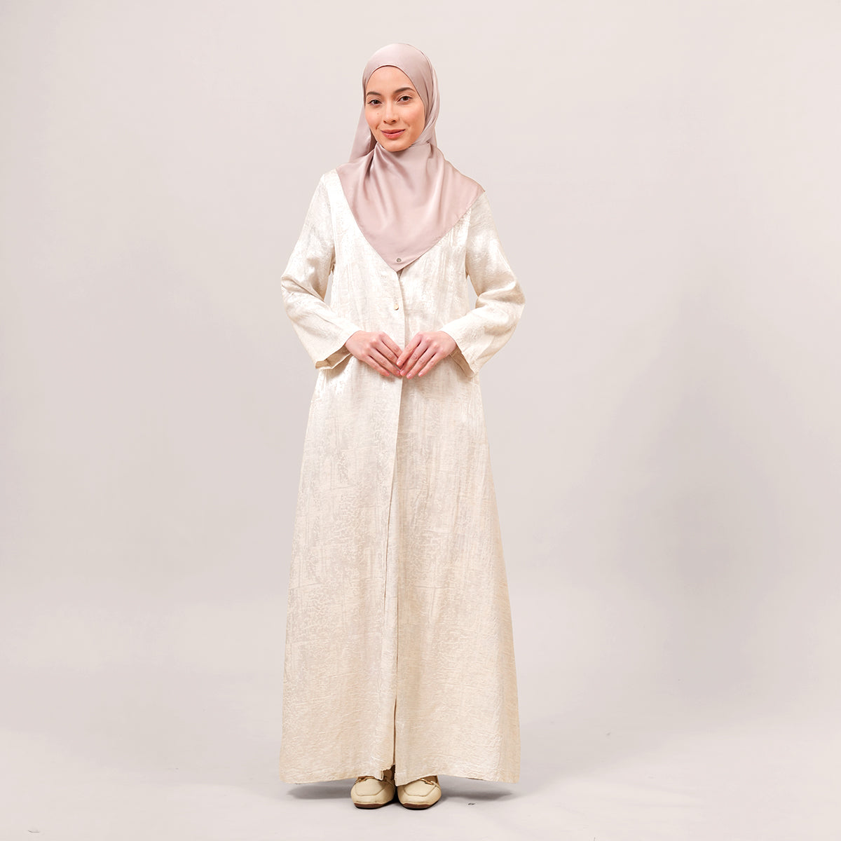Layira Jacquard Abaya
