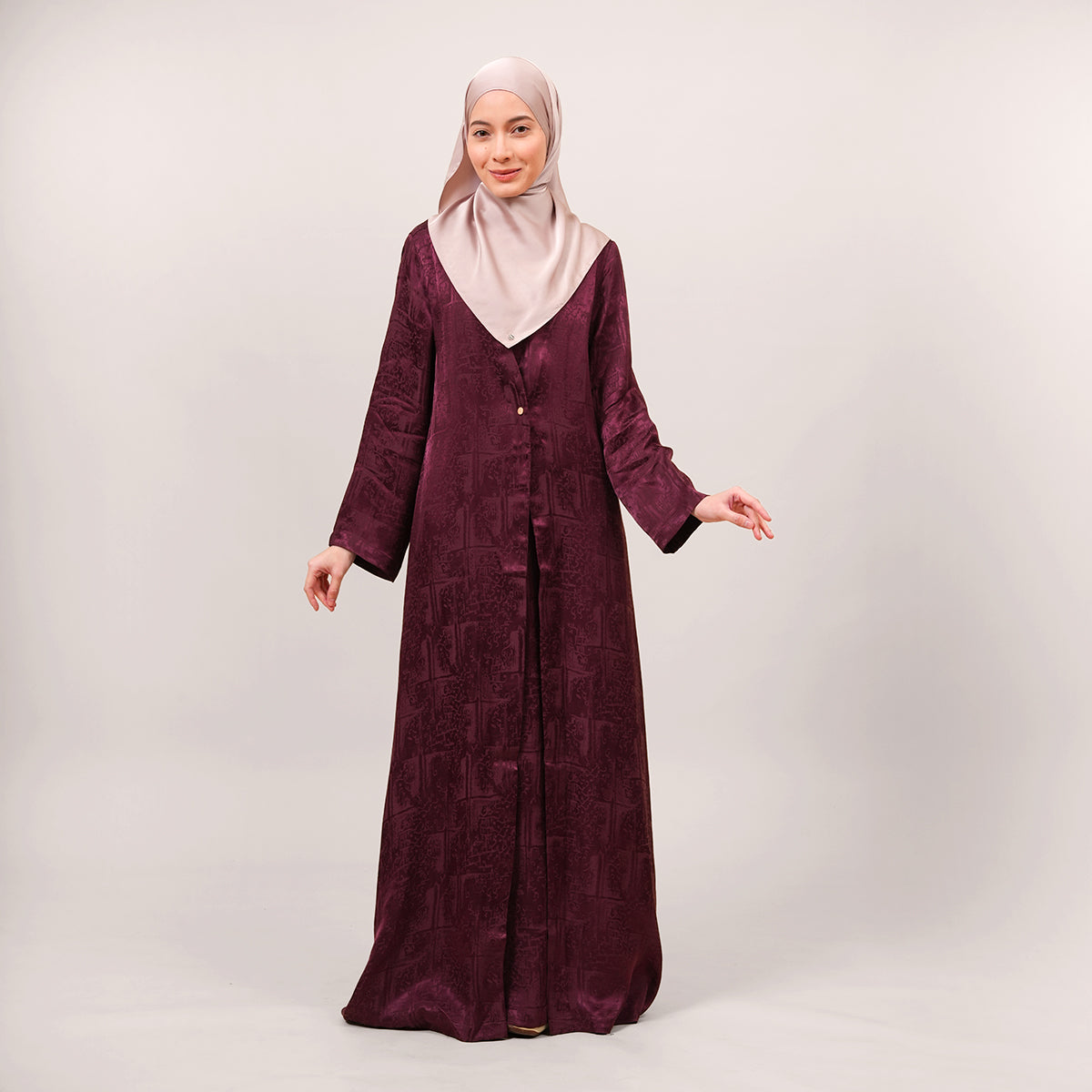 Layira Jacquard Abaya