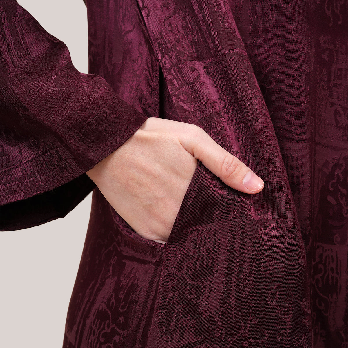 Layira Jacquard Abaya