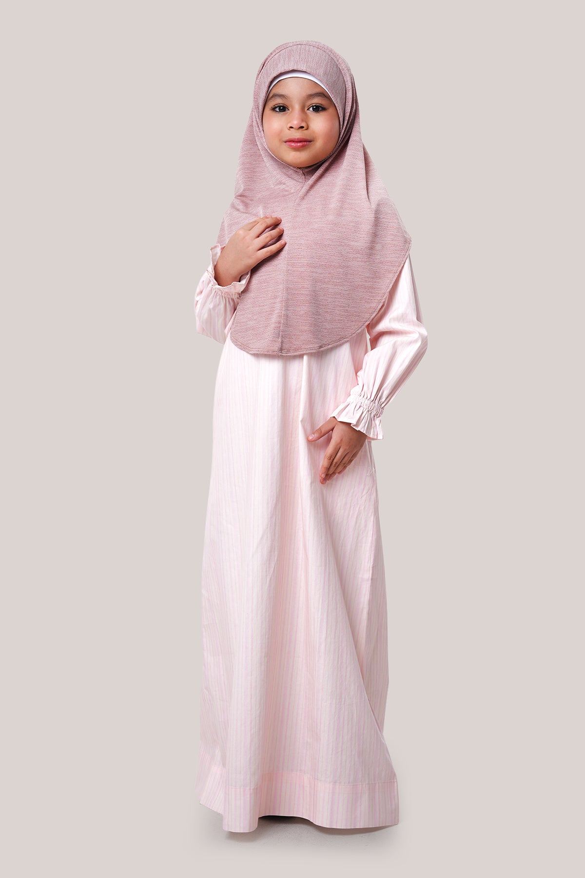Lila Jubah Kids