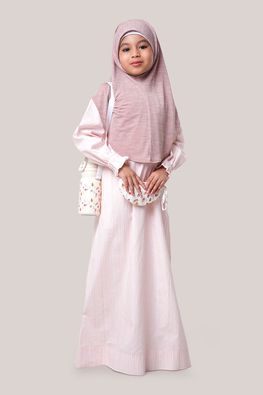 Lila Jubah Kids