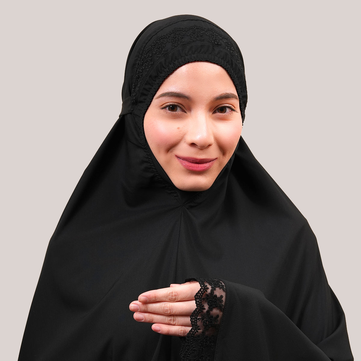 Telekung Modish Neelam Midi (Top Only)