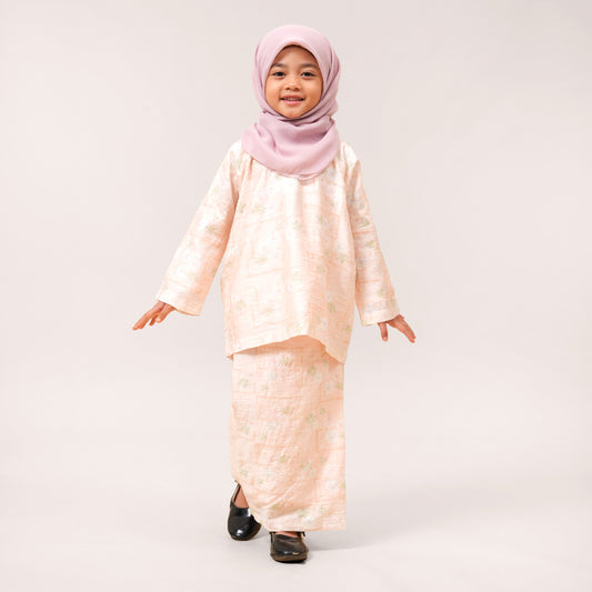 Velora Embroidered Kurung Kedah Cilik