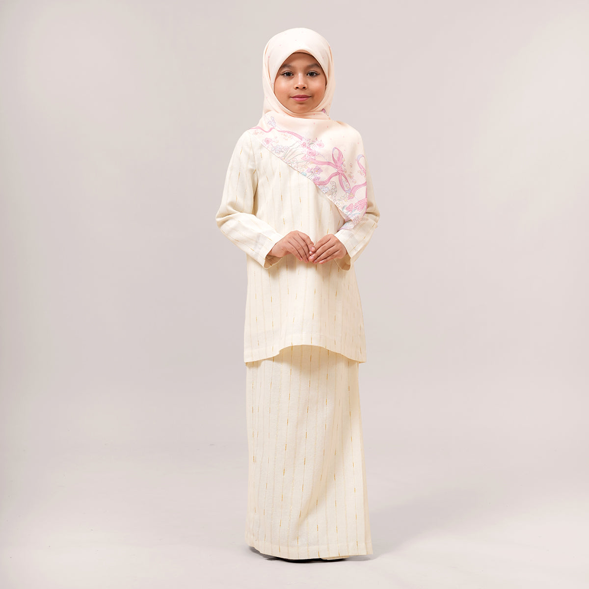 Yasra Striped Kurung Moden Cilik