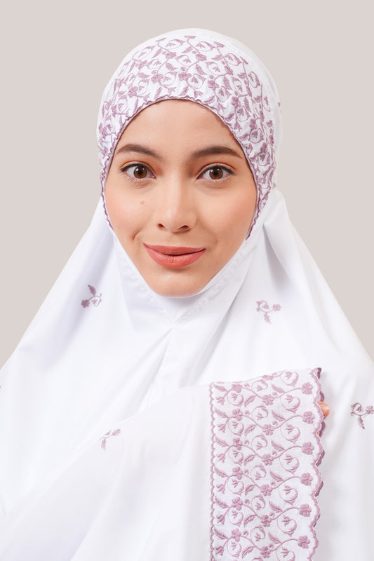 Telekung Broderie Sarimas Rona