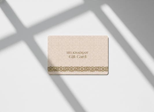 Siti Khadijah Exclusive Gift Card – Mushafe Edition