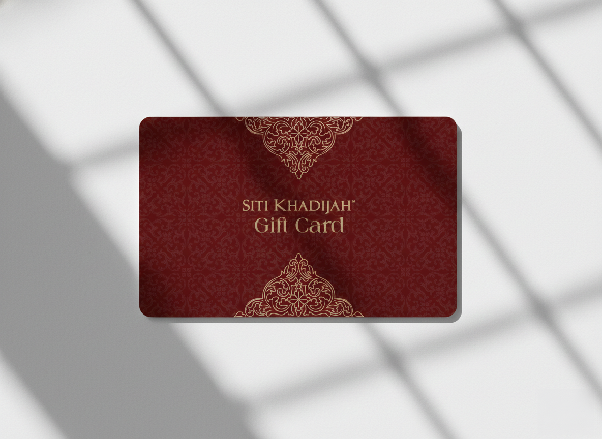 Siti Khadijah Exclusive Gift Card – Mushafe Edition
