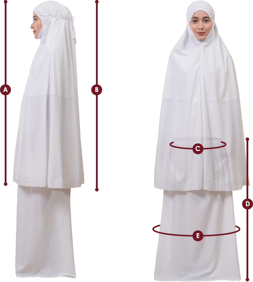 Telekung Adult